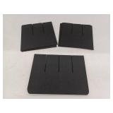 Forego 2 Sets Glass Divider Kit, Fits Boxes 16x12x12, Black