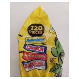 Halloween Mixed Chocolate Candy Variety Pack - 120 Pieces, Best By: May 2025