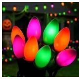 25 Count Multi-Color Halloween C7 LED String Lights