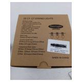 25 Count Multi-Color Halloween C7 LED String Lights