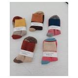 Womens Wool Winter Socks 5-Pack