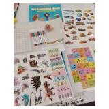 Dino Fun 1st Learning Book Sensory Toy & Montessori Workbook