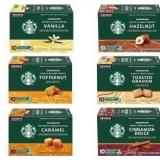 Starbucks K-Cup Flavored Coffee Bundle with Porch Pillow Covers