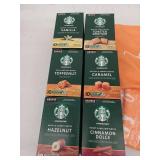 Starbucks K-Cup Flavored Coffee Bundle with Porch Pillow Covers