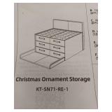 Christmas Ornament Storage Box KT-SN71-RE-1