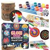 Glow in the Dark Wood Painting Craft Kit