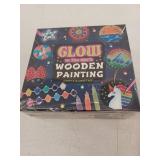 Glow in the Dark Wood Painting Craft Kit