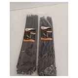 16-inch Heavy Duty Cable Zip Ties 100-Pack - lot of 2 (200 total)