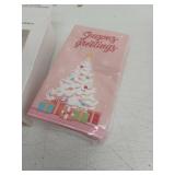 Christmas Tree Design Holiday Paper Napkins - 50 Pack