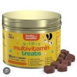 8-in-1 Multivitamin Dog Treats - 50 Soft Chews