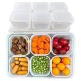 Food Storage Container with Lid, 2 Pack
