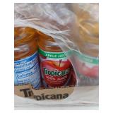 Tropicana Apple Juice, 10 Fluid Ounce Plastic Bottle, 24 Pack, BB 6/4/2025