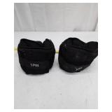 SPRI Black Mesh Ankle Weights Set