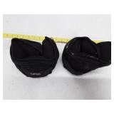 SPRI Black Mesh Ankle Weights Set