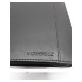 Cambridge Black Leather 3-Ring Binder Portfolio