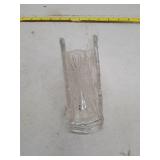Cut Glass Napkin Holder with Starburst Pattern