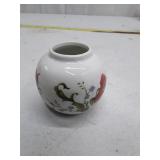 Chelsea Gardens Porcelain Vase with Floral and Butterfly Design