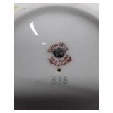 Lefton China Hand Painted Porcelain Candlestick Holder #835