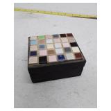 Small Mosaic Tile Decorative Box