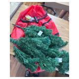 4FT Premium Xmas Tree, 450 PVC Tips & Metal Stand, Green