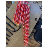 $95 VIHOSE 10ft Candy Cane Arch LED Xmas Outdoor Decor 3 Pcs