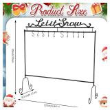 Soaoo Metal Christmas Stocking Holder Stand 33.5 x 30 x 8.3 Inch