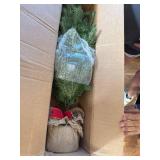 $75 National Tree Co. Pre-Lit Artificial Mini Christmas Tree, 3 Feet