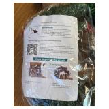 $59 Pine Cone Christmas Wreath With Lights, Berries, Balls Decor