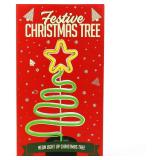 Gift Republic Festive Christmas Tree Neon Light, Multi