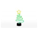 Gift Republic Festive Christmas Tree Neon Light, Multi