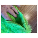 Christmas Stockings 14 Inch Faux Fur Gift Bags (Green)
