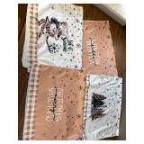 Artoid Mode Snowman Xmas Trees Kitchen Towels, 18x26", Set of 4