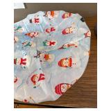 Christmas Snowman Winter Elastic Tablecloth, Fits 40-44" Round