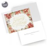18 Seasons Greeting Cards, Envelopes, Foil & Emboss, 7.25x5.5