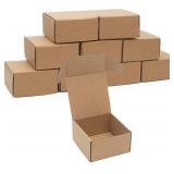 Small Christmas holiday Shipping Boxes 4x4x2 1/2