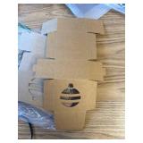 Small Christmas holiday Shipping Boxes 4x4x2 1/2