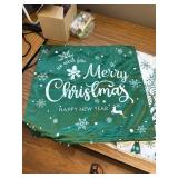 Lanpn Christmas Pillow Covers 18x18 Set of 4 - Green