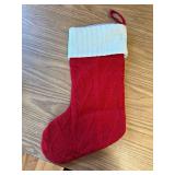 Senneny Christmas Stockings with Initials, 20 Letter K
