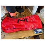 Christmas Tree Storage Bag - Fits Up to 7.5 ft Trees (Red, Small)