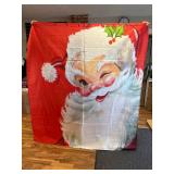 Sonernt Vintage Santa Claus Shower Curtain 68x72 Inches