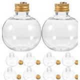 10pcs Christmas Drink Balls Ornaments 5.07oz