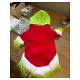 Abbylike Holiday Pet Green Hoodie Shirt & Hat (Classic, L)