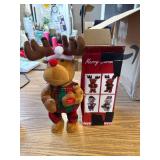 SdeNow Dancing Singing Red Nosed Reindeer Animated Plush Doll