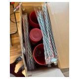 Tioncy 30 Pcs Christmas Plastic Cups with Lids and Straw, 25 Oz