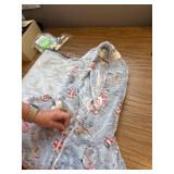 ALAZA Xmas Snowman Unisex Onesie Hoody Pajamas Jumpsuit