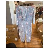ALAZA Xmas Snowman Unisex Onesie Hoody Pajamas Jumpsuit