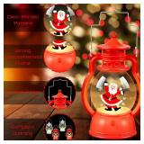 3Pcs Christmas LED Lantern Hanging Ornaments for Xmas Decor