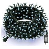 Dazzle Bright 66FT 200 LED Christmas String Lights, 8 Modes