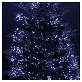 Dazzle Bright 66FT 200 LED Christmas String Lights, 8 Modes