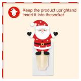 1 Pack Xmas Wall Fragrance Plug-In Night Lights, Santa Claus